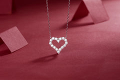 [SNIFFLER]Pure Heart -- 925 Sterling Silver Moissanite  Necklace